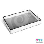 Charola Flor de Loto Plata