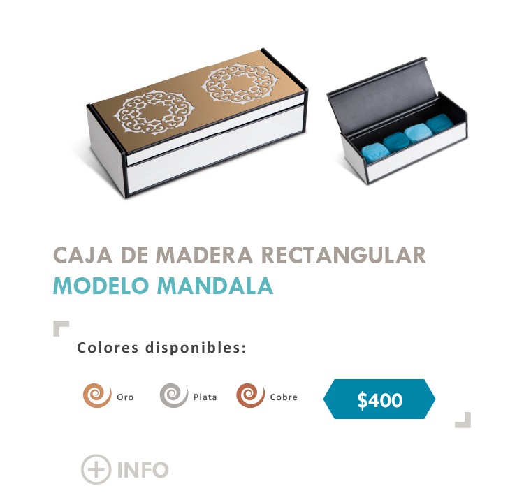 Caja Mandala Rectangular