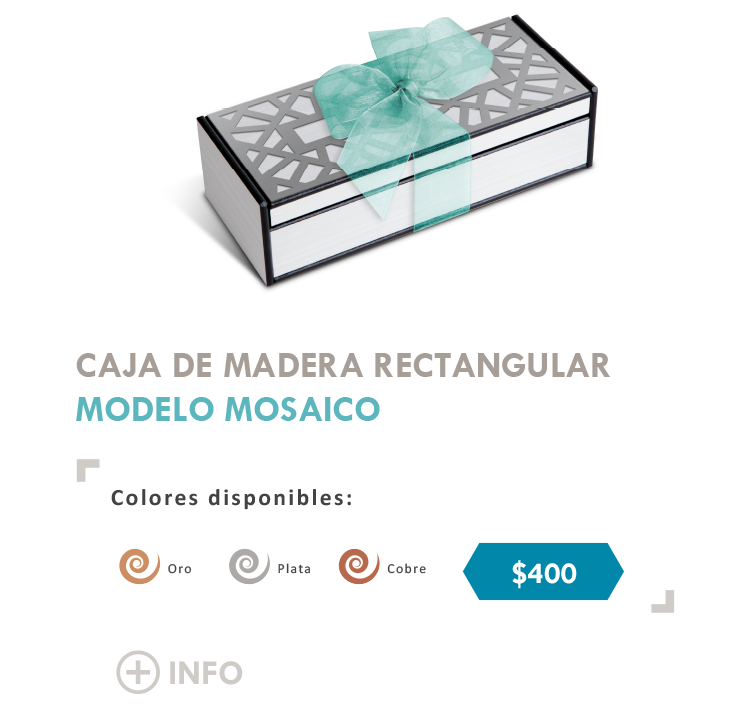 Caja Mosaico Rectangular