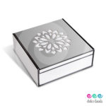 Caja Grande Flor de Loto Plata