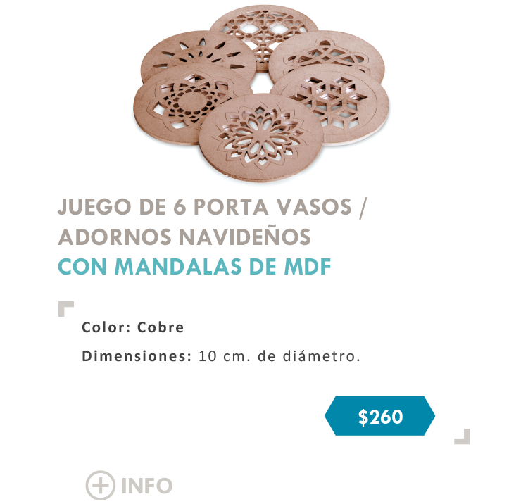 Porta vasos Cobre
