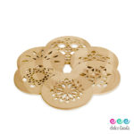 Porta vasos Mandala Oro